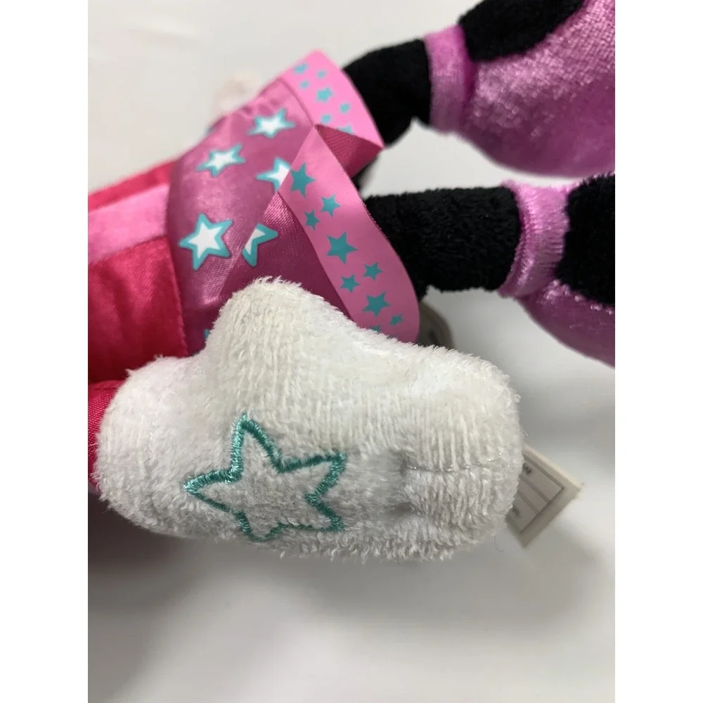 Disney Rockstar Minnie Mouse‎ in Pink Star Bow 12